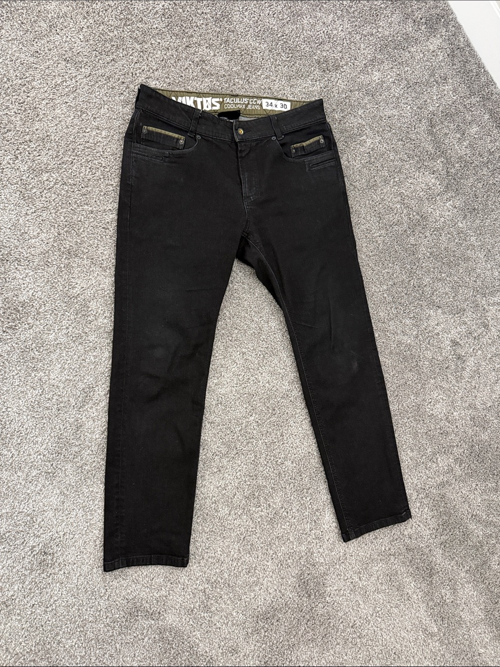 VIKTOS Tacitus CCW Coolmax Jeans -  34 x 30 Black Slim Men’s Jeans